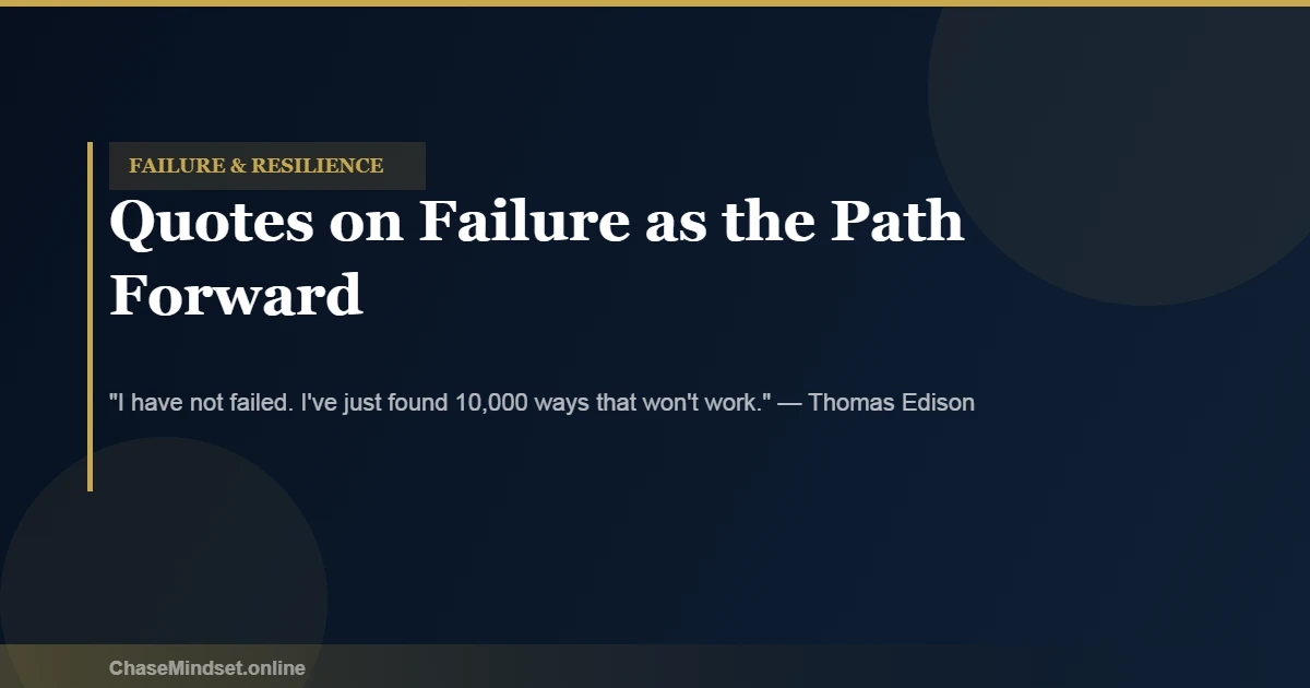 Growth mindset quotes on failure from Edison, Churchill, Jordan, Maya Angelou and more